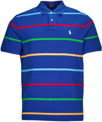 Ralph Lauren Tricou Polo mânecă scurtă Bărbați POLO COUPE DROITE A RAYURES MULTICOLORES Polo Ralph Lauren Multicolor EU L