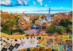 Enjoy 1056 - View from Park Guell, Barcelona - 1000 db-os puzzle