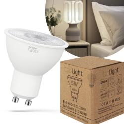 Toolight Szerszámlámpa, LED izzó GU10, 5W, 400lm, 4000K, semleges szín, RSL041, OSW-20024 (OSW-20024)