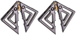 LOCKINK - Adjustable Nipple Clamps with Light Pendant - grey
