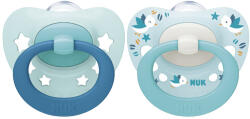 Nuk Dudlík Signature 0-6m 2 db-os doboz fiú