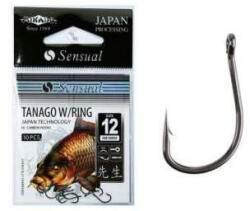 Mikado Sensual Tanago W/Ring 10 Füles, Szakállas Pontyozó Horog 10db (HS10001-10B)