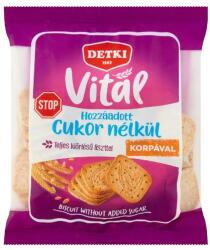 DETKI cukormentes háztartási keksz korpával 180 g