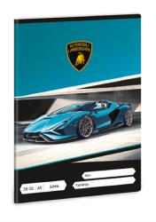 Ars Una Füzet A/5 sima ARS UNA 32lap Lamborghini fekete-kék 20-32