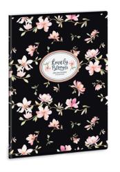 Ars Una Füzet A/4 kockás ARS UNA 40lap Botanic Lovely Blooms