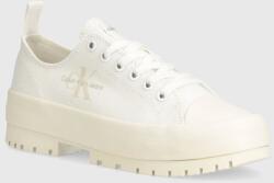 Calvin Klein sportcipő LUGGED HYBRID LACEUP ML MTR fehér, női, YW0YW01505 - fehér Női 37