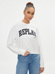 Replay Bluză W3104.000. 23591 Alb Regular Fit