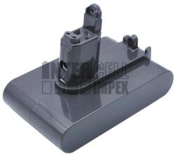 Utángyártott Dyson DC31 DC34 DC35 DC44 DC45 DC56 SV Animal Multi floor series 202932-02 202932-05 202932-06 917083-01 965557-03 965557-06 Type-B 22.8V 2500mAh 57Wh Li-ion porszívó akkumulátor utángyártott