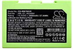 Utángyártott iRobot Roomba 7150 5150 7550 e5 e5150 e515020 e5152 e5154 e5158 e515840 e6 e6198 e619820 i7 i7+ i7158 i7550 i755020 i7558 series 4624864 ABL-D1 14.4V 2600mAh 37.44Wh Li-ion takarítógép akkumulátor utá