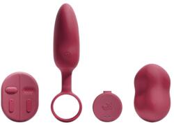 Platanomelón Mobi - 2 részes vibrátor szett - (piros) - erotikashow