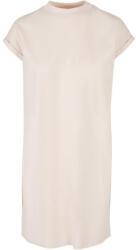 Build Your Brand Rochie casual din bumbac cu guler - Roz | M (BY101-1000343817)