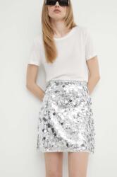 Bruuns Bazaar szoknya BrugmansiaBBJoannas skirt ezüst, mini, egyenes, BBW3974 - ezüst 40