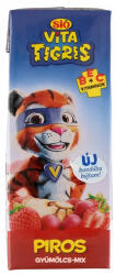 Sió Gyümölcslé SIÓ Vitatigris Piros gyümölcs mix 20% 0, 2L - papir-bolt