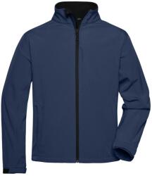 James & Nicholson (Daiber) Férfi softshell kabát JN135 - Sötétkék | 3XL (1-JN135-139336)