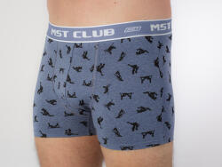 MST Mintás boxer M, Melír kék 69383
