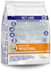 CUNIPIC Vetline Small rodents Intestinal - Emésztőrendszert támogató eledel kisemlősöknek 1, 4 kg