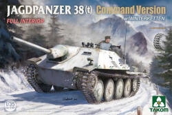 TAKOM Jagdpanzer 38(t) Command Version w/ Winterketten Full Interior 1: 35 (TAK2181)