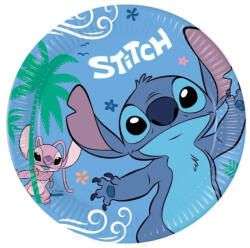  Disney Lilo és Stitch, A csillagkutya Angel papírtányér 8 db-os 23 cm FSC (PNN96794) - oliviashop