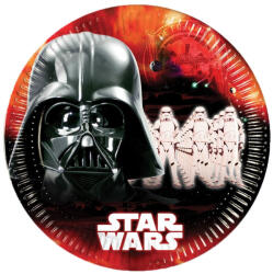  Star Wars Dark Force papírtányér 8 db-os 23 cm (PNN85913)