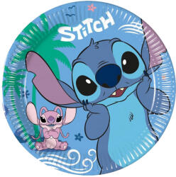  Disney Lilo és Stitch, A csillagkutya Angel papírtányér 8 db-os 20 cm FSC (PNN96938) - oliviashop