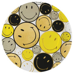 Emoji Smiley Originals papírtányér 8 db-os 23 cm (DPA9914440) - oliviashop