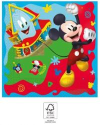  Disney Mickey Rock the House szalvéta 20 db-os 33x33 cm FSC (PNN93824) - oliviashop
