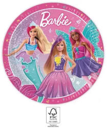 Barbie Fantasy papírtányér 8 db-os 23 cm FSC (PNN94566)