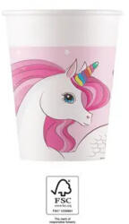  Unikornis Rainbow Colors papír pohár 8 db-os 200 ml FSC (PNN93759)