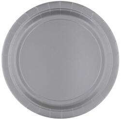 Ezüst Silver papírtányér 8 db-os 23 cm (DPA550151866)