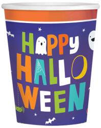 Halloween Friends papír pohár 8 db-os 250 ml (DPA990744566) - oliviashop