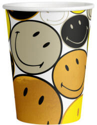 Emoji Smiley Originals papír pohár 8 db-os 250 ml (DPA9914441)