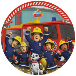 Sam a tűzoltó Teamwork papírtányér 8 db-os 23 cm (DPA9912958) - oliviashop