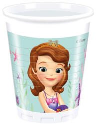  Disney Szófia Pearl of the Sea műanyag pohár 8 db-os 200 ml (PNN86590) - oliviashop