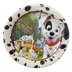  Disney 101 Kiskutya Play papírtányér 8 db-os 23 cm (PNN81330) - oliviashop