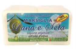 Saponeria Nesti Lana e Seta mosószappan 2x150 gr