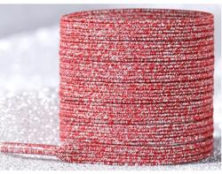 HARAHU CO-18675 Mágneses cipőfűző - Piros/Csillogó KP18675