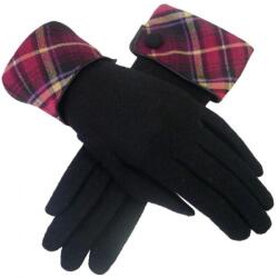 HARAHU SA-6843 Kesztyű - Fekete/Piros KP6843