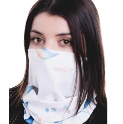 HARAHU ME-6998 Csősál - Fehér/Mintás KP6998