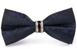 HARAHU EX-30385 Csokornyakkendő - Fekete/Kék/Mintás KP30385