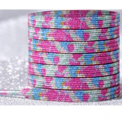 HARAHU CO-18685 Mágneses cipőfűző - Rózsaszín/Multi KP18685