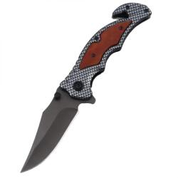 HARAHU GI-27825 Outdoor összecsukható kés - Szürke/Mintás KP27825