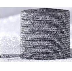 HARAHU CO-18682 Mágneses cipőfűző - SötétSzürke/Csillogó KP18682