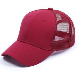 HARAHU BA-15996 Sildes Sapka - Bordó KP15996