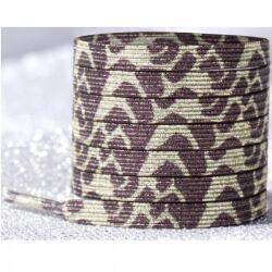 HARAHU CO-18680 Mágneses cipőfűző - Barna/Arany KP18680