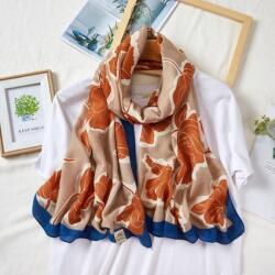 HARAHU AM-12130 Kendő - Barna/Kék KP12130