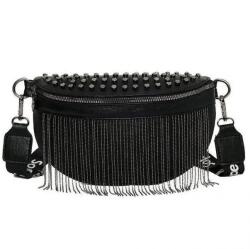 HARAHU BE-26714 Övtáska - Fekete KP26714