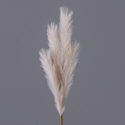 Valex Decor 4 ágú pampafű ág, 58cm magas - Bézs (AF100-03)