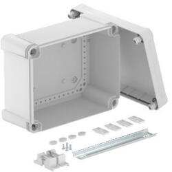 Obo Bettermann 2005568 - X16C R LGR-TR - Üres doboz átlátszó fedéllel, 2069 sínnel 240x191x125 grau / transparent (2005568)