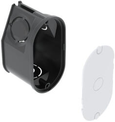 Obo Bettermann 2003732 UG 30-WA-D csatlakozódoboz fali lámpához vakolat alatti O2x35mm, H35 fekete (2003732)