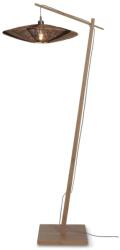 IT'S ABOUT ROMI Lampa de podea eco din iuta Iguazu L 55cm natur/ negru (IGUAZU/F/AD/N/5514/BN)